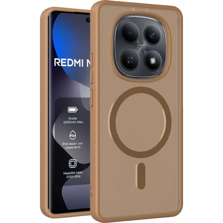 Redmi Note 15 4G Jota Magsafe Kapak - Çöl Titanyum