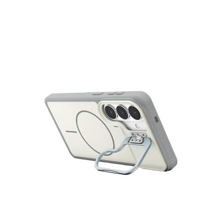 Galaxy S26 Pale Magsafe Standlı Kapak - Beyaz