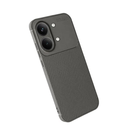 Poco X8 Auto Focus Karbon Kapak - Gri