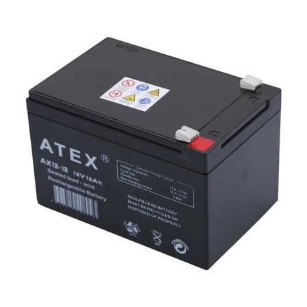 Atex Ax12-12 12V 12Ah Akü