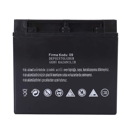 Atex Ax12-18 12V 18Ah Akü