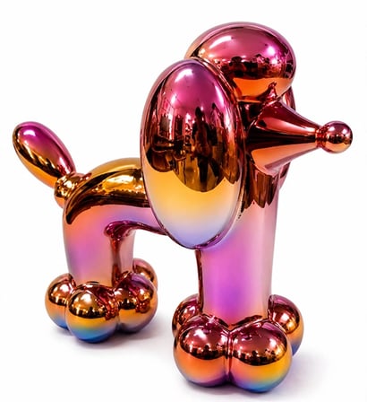 Polyester Balloon Dog Figürü Alk5460