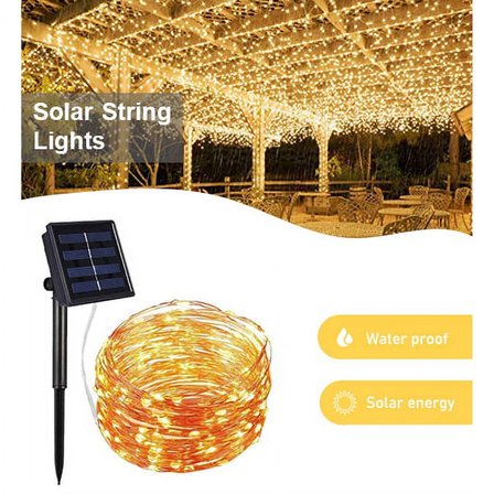 Solar Güneş Enerjili Gün Işığı 100Led