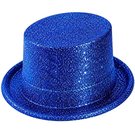 Simli Glitter Silindir Parti Şapkası