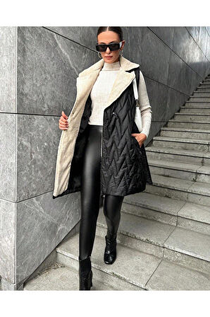 Kadın Kürklü Yelek