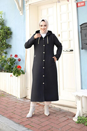 Kadın Örme Kapüşonlu Katipone Kap