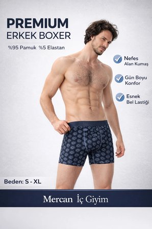 YILDIZ DESENLİ RAHAT BOXER - YILDIZLAR GİBİ PARLA