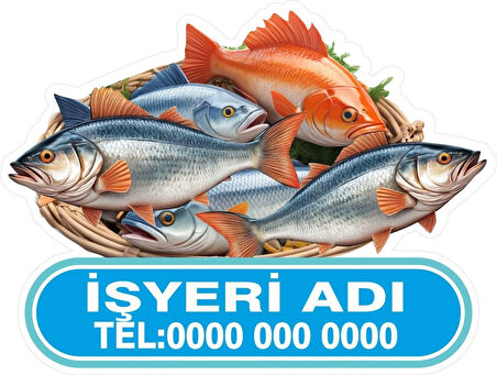  Kişiye Özel Balıkçı Meslek Sticker V2