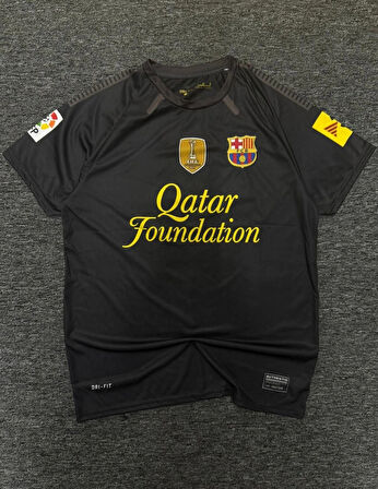 Messi 10 Barça 2011 Sezon Nostalji Siyah Kısa Kol Forması