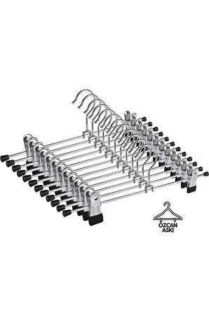 10 ADET METAL ETEK PANTOLON ASKISI