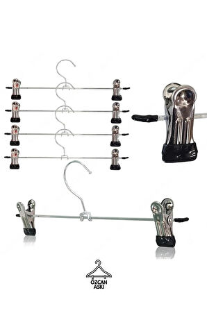 10 ADET METAL ETEK PANTOLON ASKISI