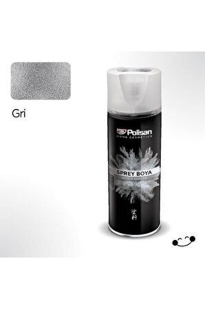 POLİSAN SPREY BOYA METALİK GRİ NO:357