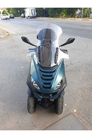 Peugeot Metropolis 400 Siperlik Ön Cam 2021 2024 Model 68cm Şeffaf Renkli 4mm