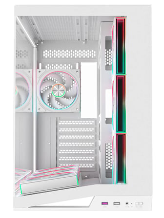 Gameline Premium AMD R7 7800X3D / Gigabyte Radeon RX 9070 XT 16GB / 16GB DDR5 5600MHz RAM / 1TB M.2 SSD / 360mm Sıvı Soğutmalı / 10x ARGB Fanlı Beyaz Masaüstü Oyuncu Bilgisayarı