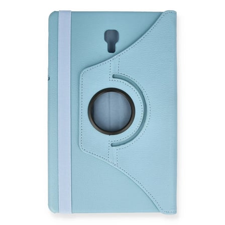 Galaxy T590 Tab A 10.5 Kılıf 360 Tablet Deri Kılıf - Turkuaz