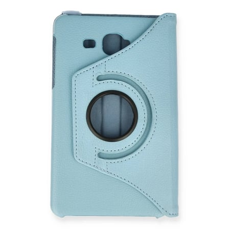 Galaxy T280 Tab A 7 Kılıf 360 Tablet Deri Kılıf - Turkuaz