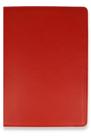 Ipad 10.2 (7.Nesil) Kılıf 360 Tablet Deri Kılıf - Kırmızı