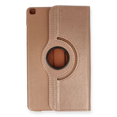 Galaxy T290 Tab A 8 Kılıf 360 Tablet Deri Kılıf - Gold