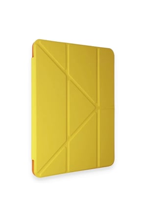 Ipad 11 (2018) Kılıf Kalemlikli Mars Tablet Kılıfı - Sarı