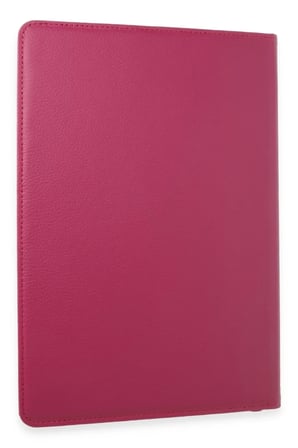 Galaxy X610 Tab S9 Fe 12.4 Kılıf 360 Tablet Deri Kılıf - Pembe