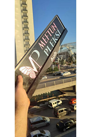 Audi Model Uyumlu Mat Pleksi Plakalık