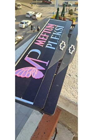 Chevrolet Model Uyumlu Mat Pleksi Plakalık