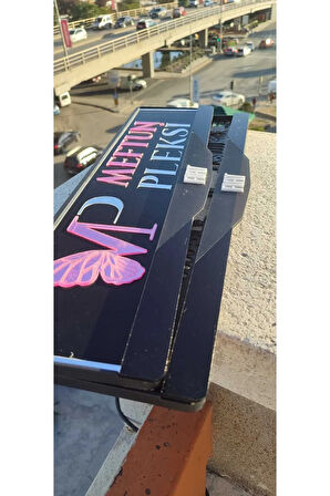 Fiat Model Uyumlu Mat Pleksi Plakalık