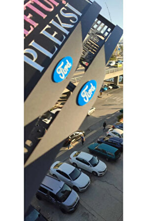 Ford Model Uyumlu Mat Pleksi Plakalık