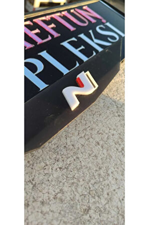 N Model Uyumlu Mat Pleksi Plakalık