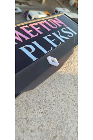 Renault Model Mat Pleksi Plakalık