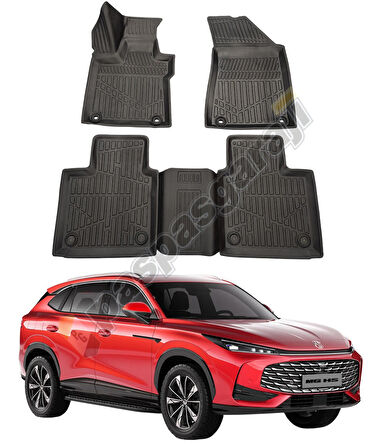 MG HS Turbo Hybrid 3D Maxi Havuzlu Paspas, 2024-