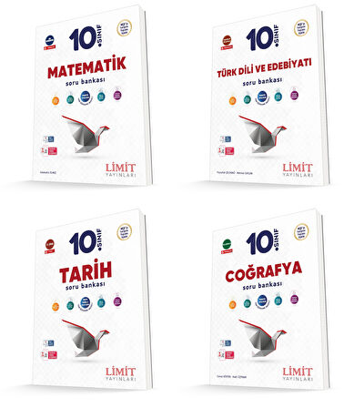 Limit 2026 10. Sınıf Eşit Ağırlık Soru Bankası Seti 4 Kitap Güncel Müfredat