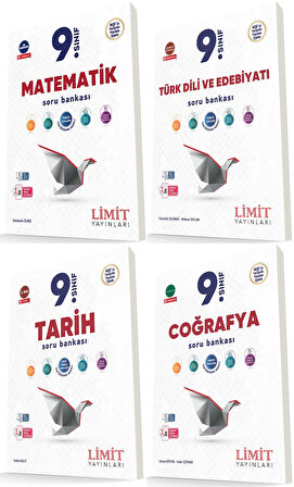 Limit 2025 9. Sınıf Eşit Ağırlık Soru Bankası Seti 4 Kitap Güncel Müfredat