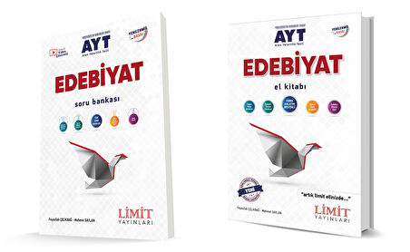 Limit Ayt Edebiyat Soru Bankası + El Kitabı Seti 2 Kitap 2024