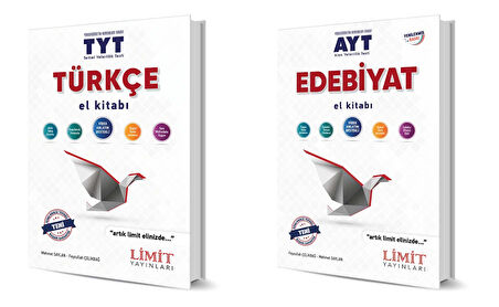 Limit Tyt Türkçe + Ayt Edebiyat El Kitabı Seti 2 Kitap 2024