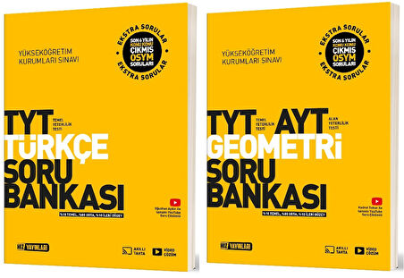 Hız 2025 Tyt Türkçe + Geometri Soru Bankası Seti 2 Kitap