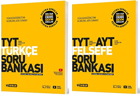 Hız 2025 Tyt Türkçe + Felsefe Soru Bankası Seti 2 Kitap