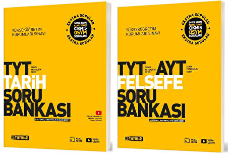 Hız 2025 Tyt Tarih + Felsefe Soru Bankası Seti 2 Kitap
