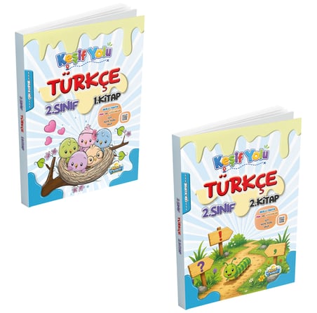 Mavi Deniz 2027 2. Sınıf Keşif Yolu Türkçe 1 Ve 2. Kitap Seti 2 Kitap Maarif Model