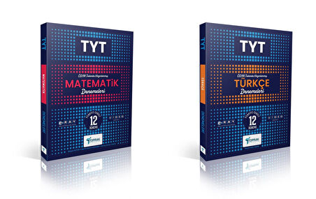 Toprak 2025 Tyt Matematik + Türkçe Deneme Seti 2 Kitap