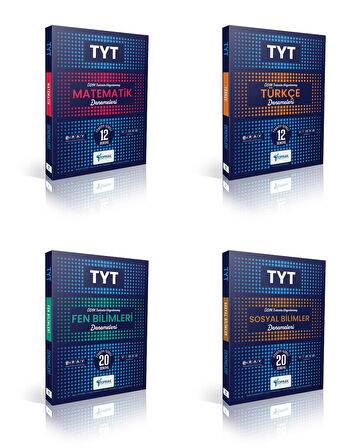 Toprak 2025 Tyt Matematik + Türkçe + Sosyal + Fen Deneme Seti 4 Kitap