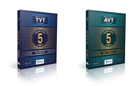 Toprak 2025 Tyt + Ayt Eşit Ağırlık 5 Genel Deneme Seti 2 Kitap