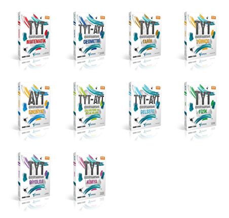 Toprak 2024 Tyt Soru Bankası Seti 10 Kitap Tam Set 2023
