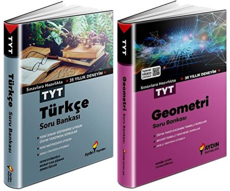 Aydın Tyt Türkçe + Geometri Soru Seti 2 Kitap 2023