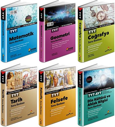 Adın Yayınları Tyt Sözel Eşit Ağırlık Soru Bankası Seti 6 Kitap 2023