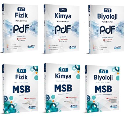 Eğitim Vadisi Tyt Fizik Kimya Biyoloji Pdf + Msb Seti 2023