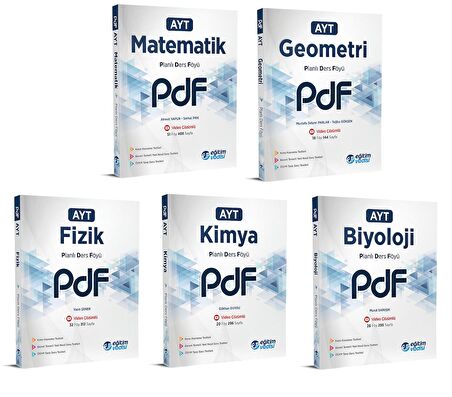 Eğitim Vadisi Ayt Sayısal Pdf Planlı Ders Föyü Seti 2023