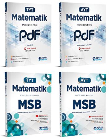 Eğitim Vadisi Tyt Ayt Matematik Pdf + Msb Seti 4 Kitap 2023