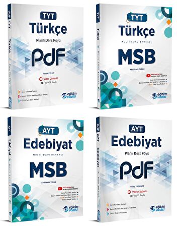 Eğitim Vadisi Tyt Ayt Türkçe Pdf + Msb Seti 4 Kitap 2023