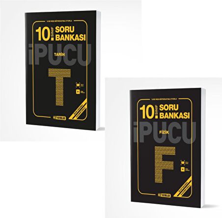Hız 10. Sınıf Tarih + Felsefe Soru Bankası Seti 2 Kitap 2023